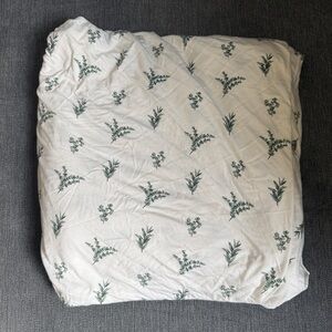 Kyte Baby Twin Sheet in Eucalyptus